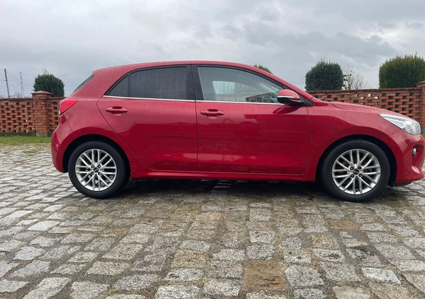 Kia Rio cena 42300 przebieg: 56122, rok produkcji 2018 z Brusy małe 106